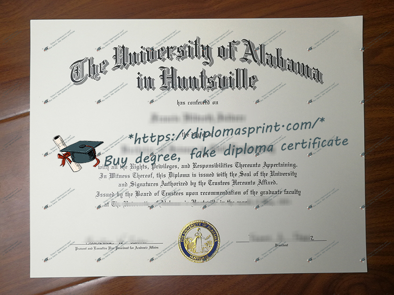 University of Alabama in Huntsville Qualification