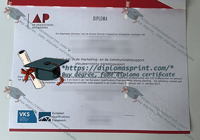 AP Hogeschool Antwerpen Credentials
