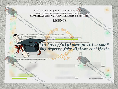 Conservatoire national des arts et métiers Diplôme