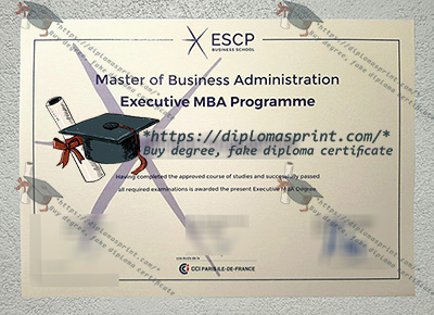 ESCP Business School Credentials