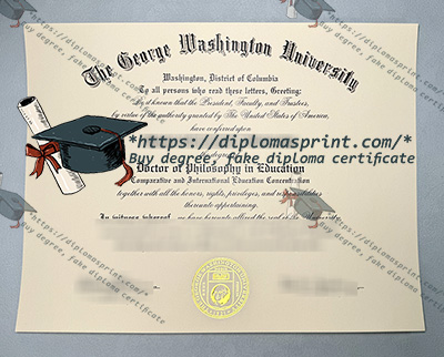 George Washington University Credentials