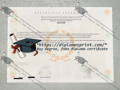 Institut National Des Langues et Civilisations Orientales Diplôme