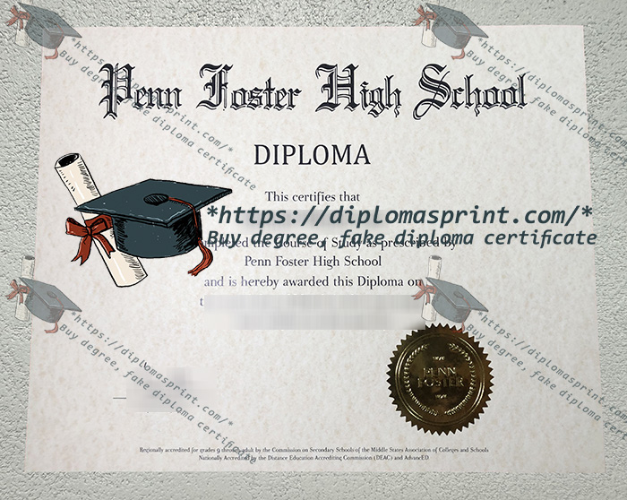 Penn Foster High School Diploma