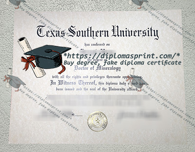 Texas Southern University Credentials