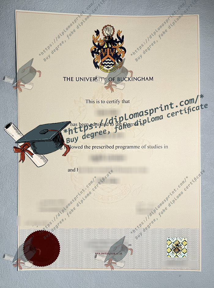 University of Buckingham Qualification