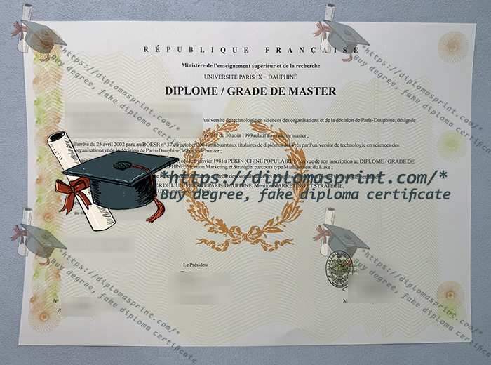 Université Paris Dauphine - PSL Diploma