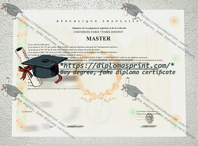 Université Paris-Diderot Diplôme