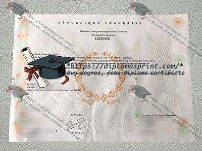 Université d'Orléans Credentials