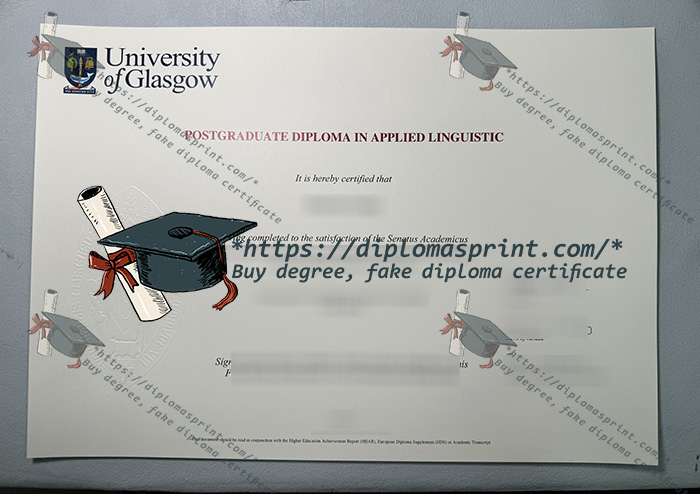 University of Glasgow Degree