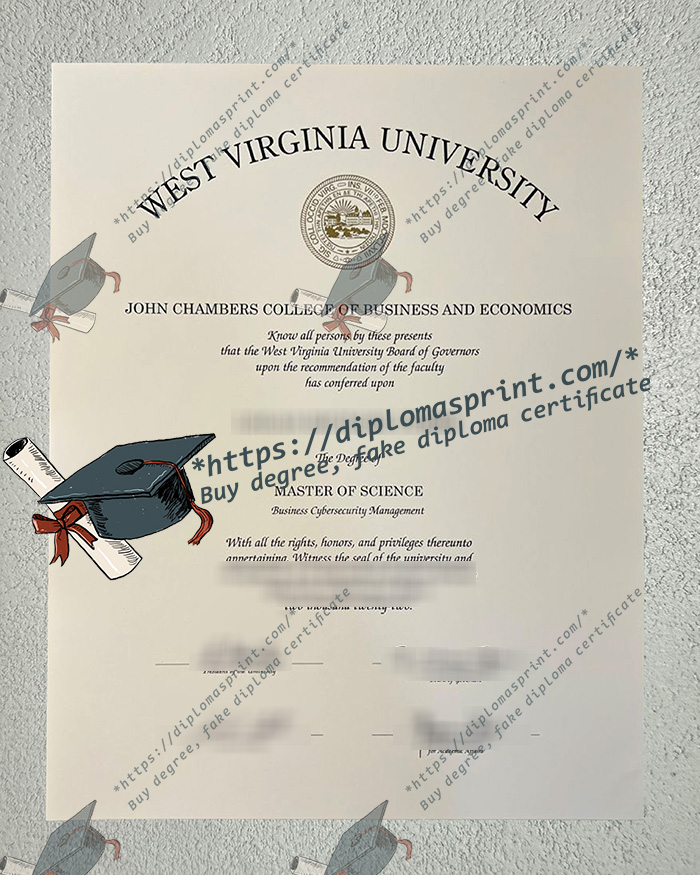 West Virginia University Credentials, WVU Credentials