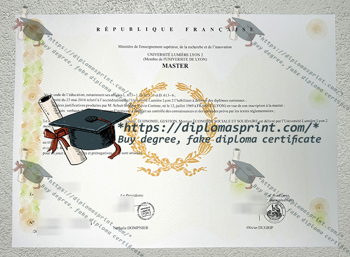 Université Lumière Lyon 2 Diplôme Université Lumière Lyon 2 Diplôme