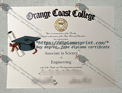 Orange Coast College Credentials