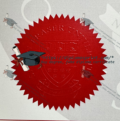 SFU Credentials seal