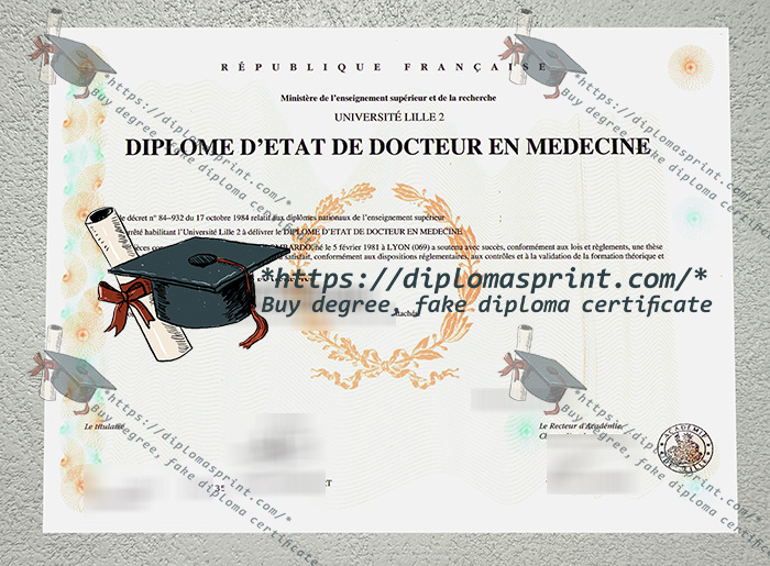 Université de Lille Diploma, ULille Diploma