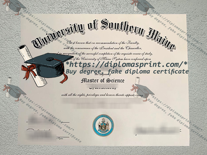University of Maine Diploma