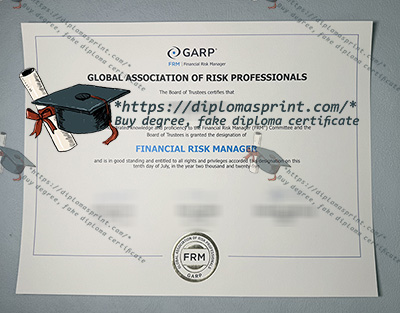 GARP FRM Credentials