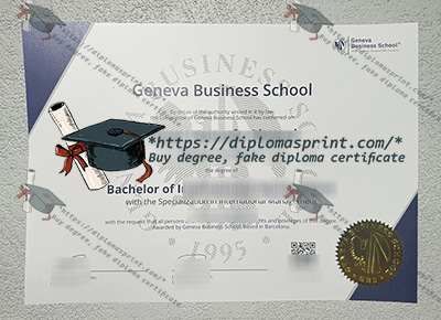 Geneva Business School Credentials