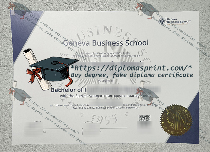 Geneva Business School Diploma, GBS Diploma