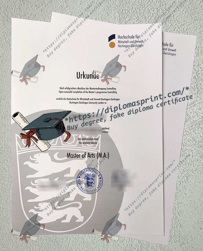 HFWU Urkunde