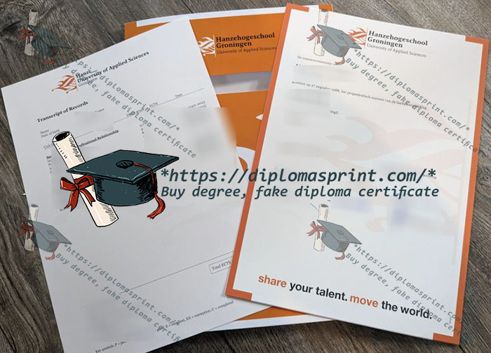Hanze University of Applied Sciences Transcript of Records