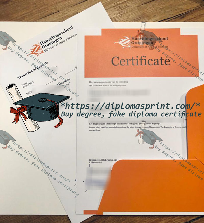 Hanzehogeschool Groningen Transcript of Records