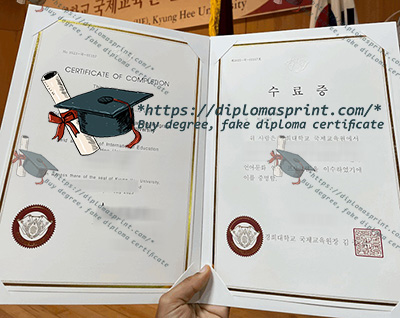 Kyung Hee University Credentials