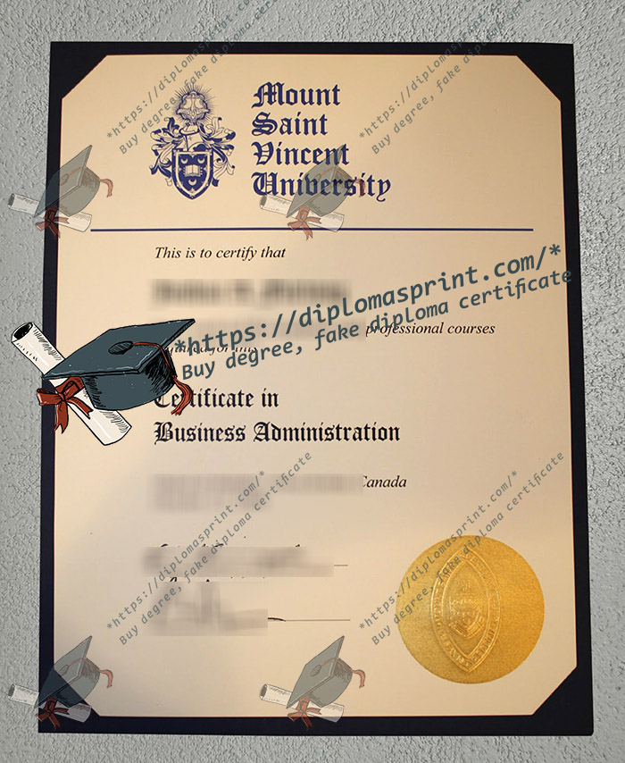 University of Mount Saint Vincent Diploma, UMSV Diploma