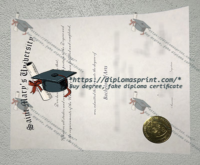 Saint Mary's University Credentials