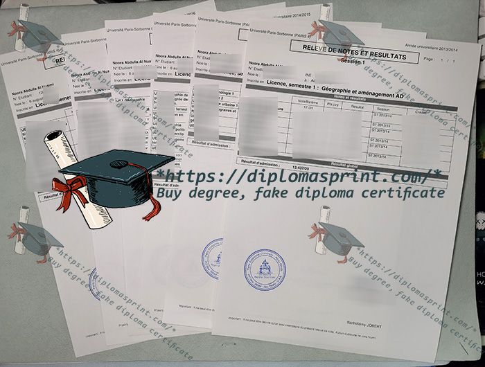 Paris-IV Transcript, Paris-Sorbonne University – Paris 4 Transcript