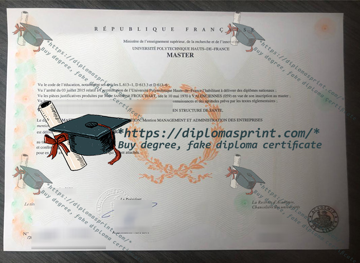 Polytechnic University of Hauts-de-France Diploma, UPHF Diploma