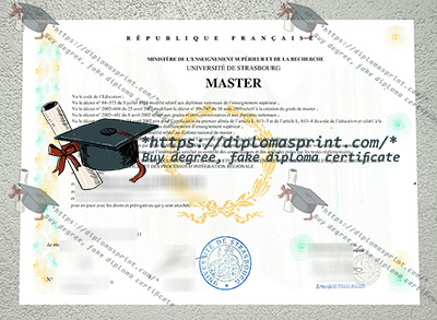 Université de Strasbourg Credentials
