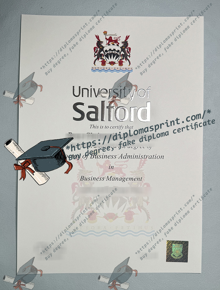 University of Salford Degree