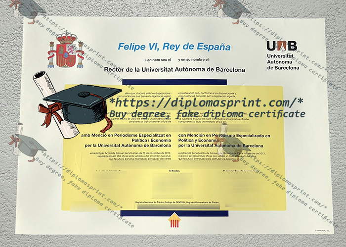 Universidad Autónoma de Barcel Diploma Universidad Autónoma de Barcel Diploma