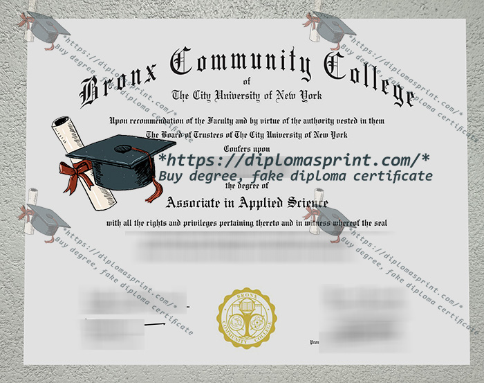 Bronx Community College Diploma, BCC Diploma