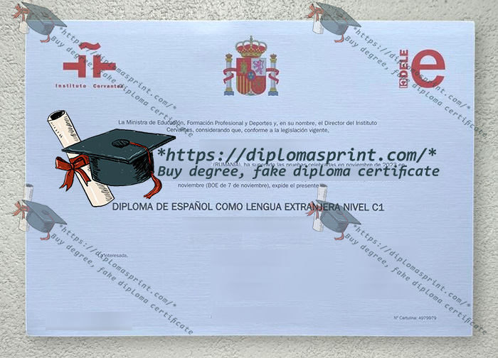 DELE Diploma, Diplomas de Español como Lengua Extranjera Diploma
