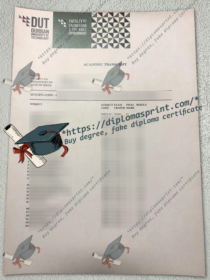 DUT Transcript