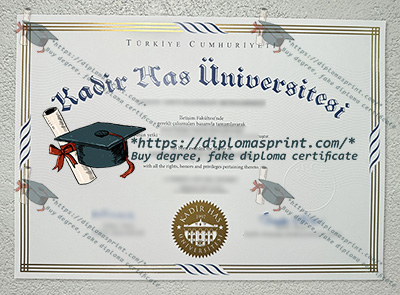 Kadir Has University Credentials