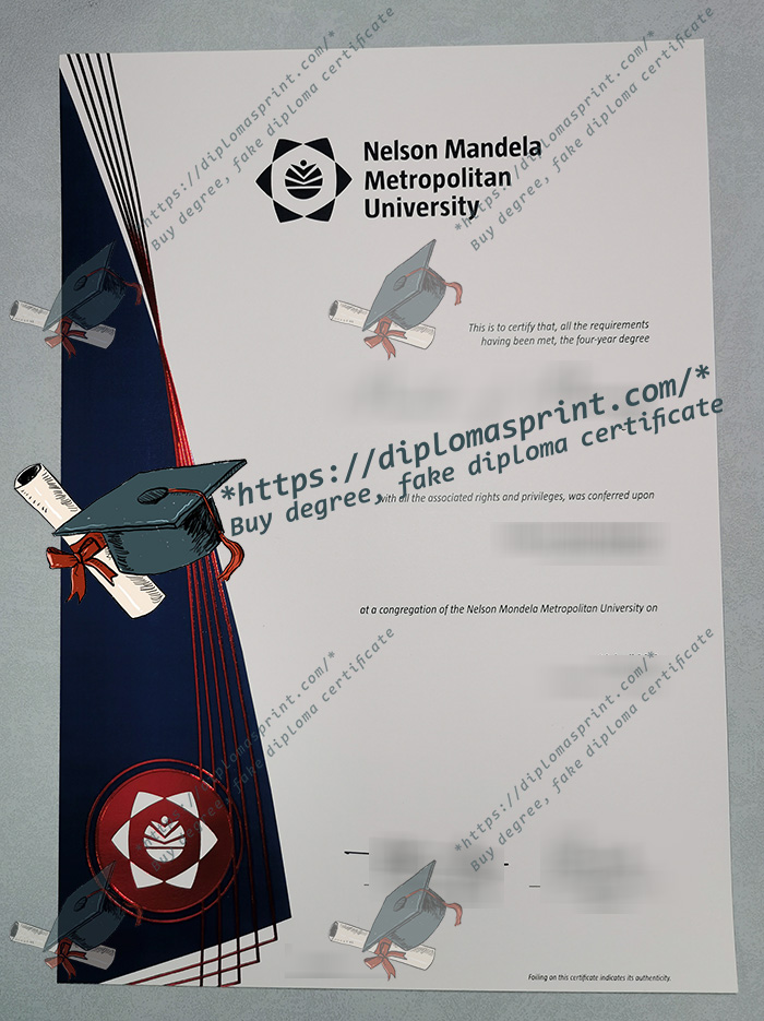 Nelson Mandela University Diploma