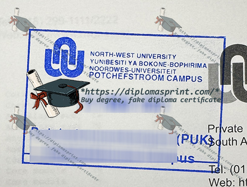 NWU Academic record seal