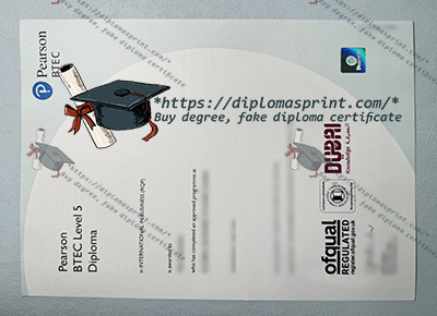 Pearson BTEC Level 5 Credentials