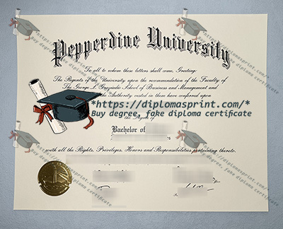 Pepperdine University Credentials