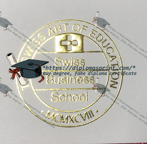 SBS Swiss Business School Credentials Seal