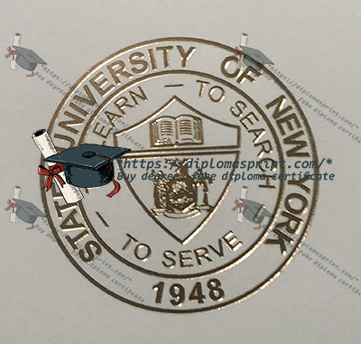 SUNY Binghamton Credentials seal