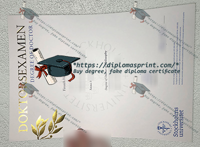 Stockholm University Qualification Credentials