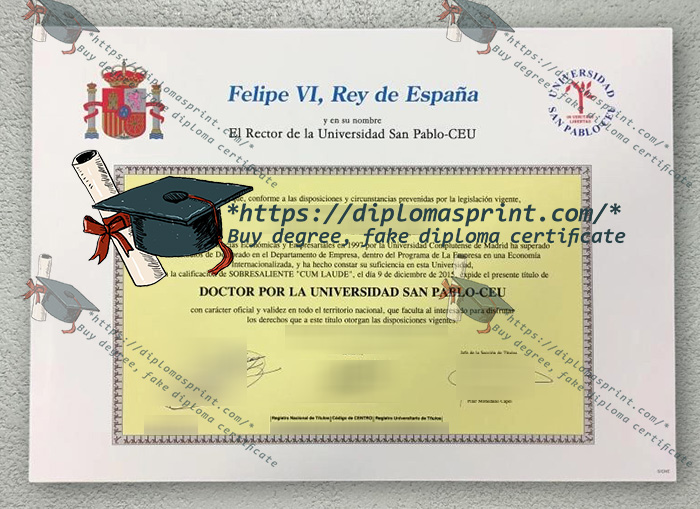 Universidad CEU San Pablo Diploma