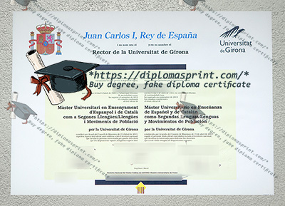 University of Girona Credentials