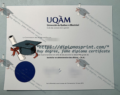 UQAM Credentials