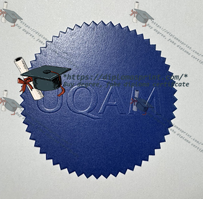 UQAM Credentials seal