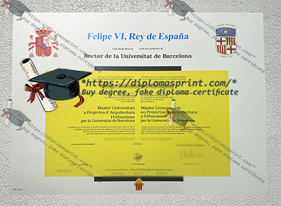 University of Barcelona Credentials