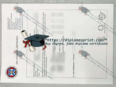 University of Edinburgh Academic record